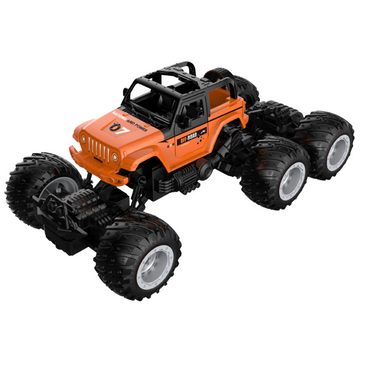Pick up Auto Terenowe Duże Zdalnie Sterowane Na Pilot 6 Kółek USB Akumulato