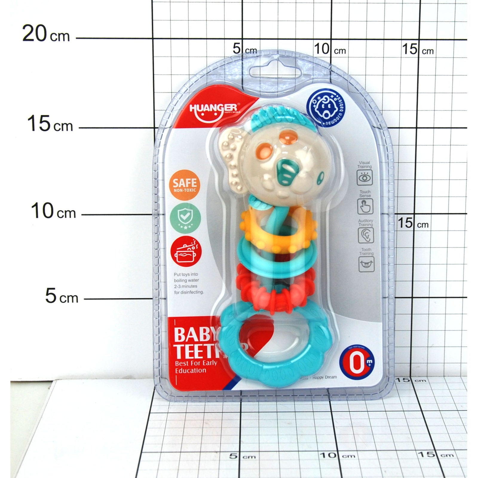GRYZAK DLA NIEMOWLĄT RYBKA SENSORYCZNY BEZPIECZNY DLA DZIECI EDUKACYJNY