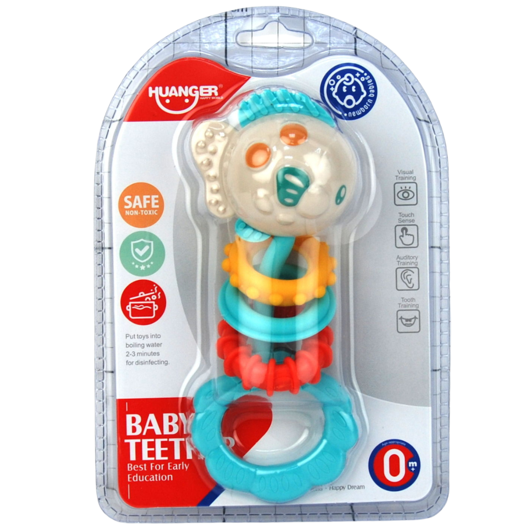 GRYZAK DLA NIEMOWLĄT RYBKA SENSORYCZNY BEZPIECZNY DLA DZIECI EDUKACYJNY