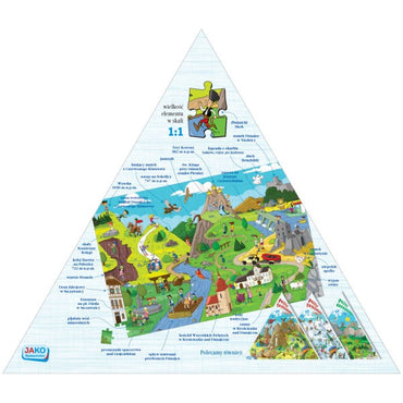 Puzzle 200 elementów. Puzzle pienińskie