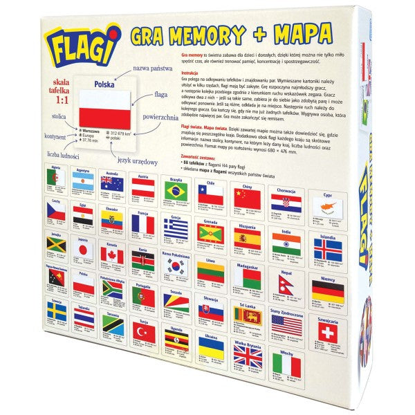Gra Memory Flagi