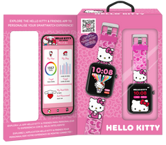Smartwatch z Bluetooth Hello Kitty 12 funkcji i aplikacja Hello Kitty HK50264