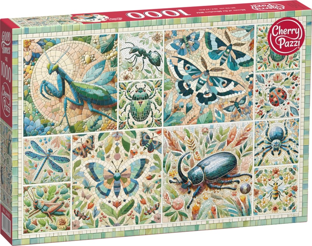 Puzzle 1000 CherryPazzi  Mosaic of the Miniature Wild 31445