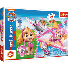 Puzzle 24 maxi Bohaterska Skye Psi Patrol 14307