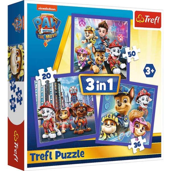 Puzzle  3w1 Psi Patrol 34861