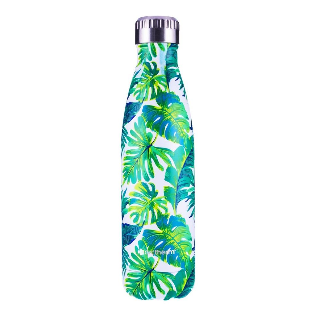 Butelka termiczna wzór kwiaty paproci 500ml