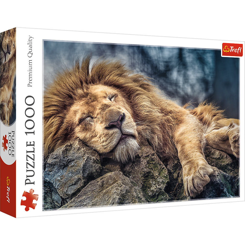 Puzzle 1000 Śpiący lew 10447
