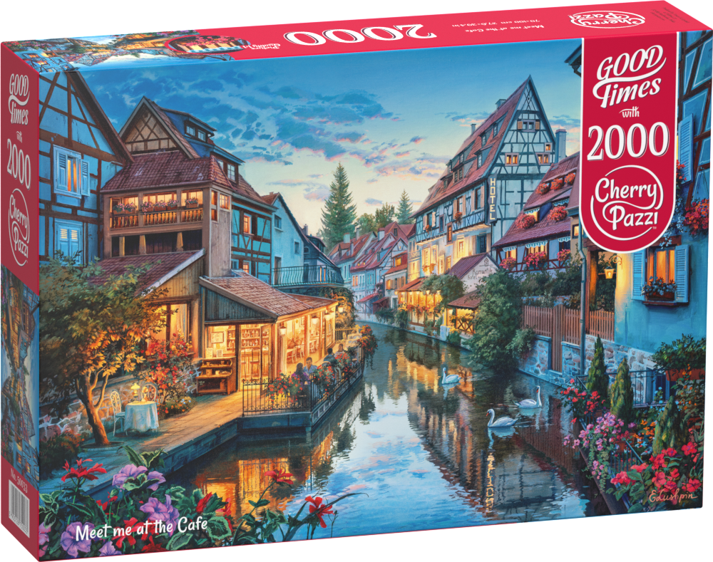 Puzzle 2000 CherryPazzi Meet me at the Cafe 50033
