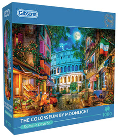 Puzzle 1000 Koloseum w blasku księżyca Rzym Włochy 113724