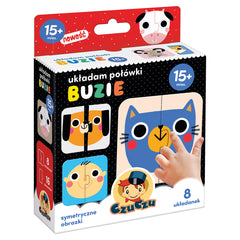 Puzzle Układam połówki Buzie CzuCzu