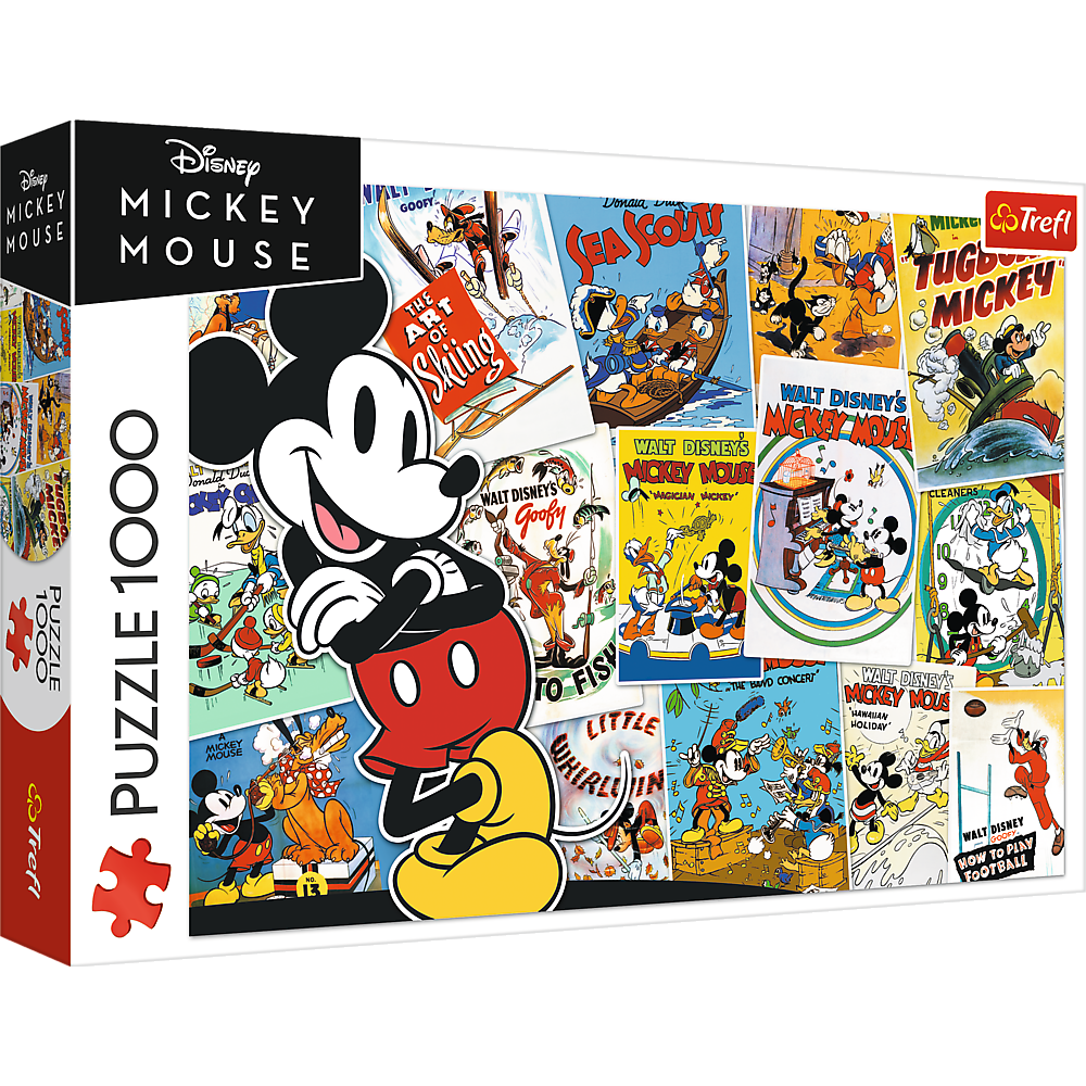 Puzzle 1000 W świecie Mikiego 10741