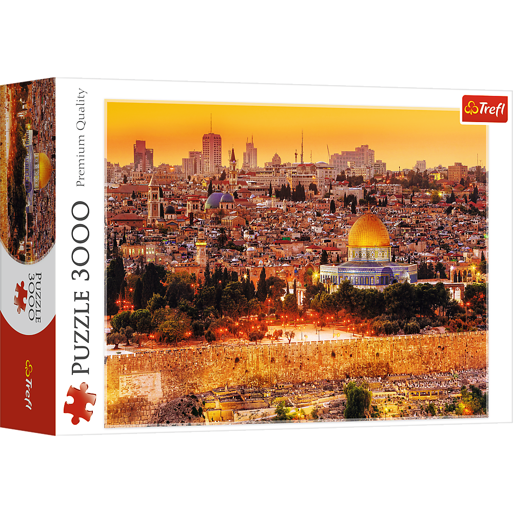 Puzzle 3000 Dachy Jerozolimy 33032
