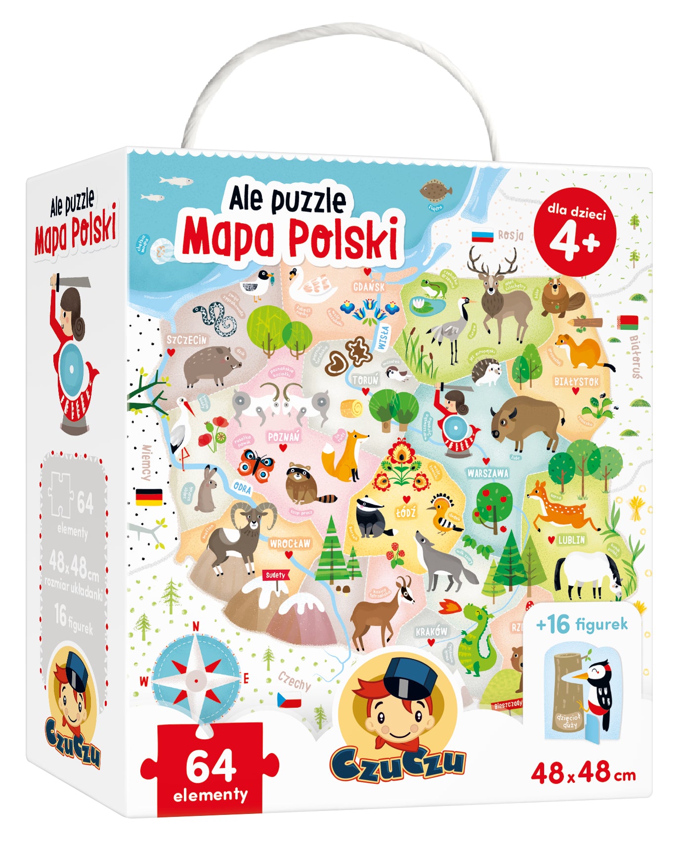 Ale puzzle mapa polski CzuCzu
