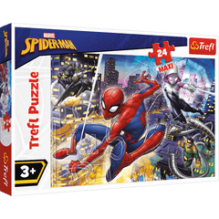Puzzle 24 maxi Nieustraszony Spider Man 14289