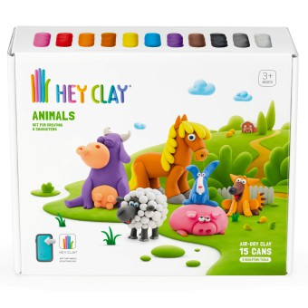 Masa plastyczna Hey Clay Zwierzęta HCL15012