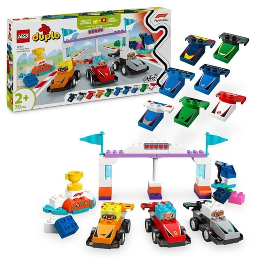 LEGO Duplo Town Bolidy i kierowcy F1 10445