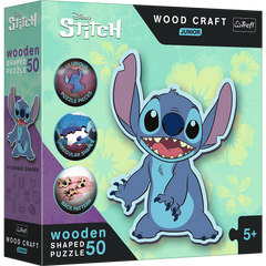 Puzzle 50 drewniane Wood Craft Junior Lilo & Stitch  20205
