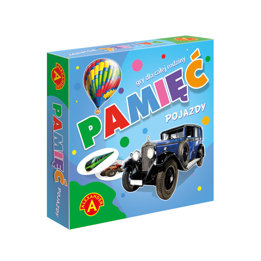 Gra Mini pamięć pojazdy