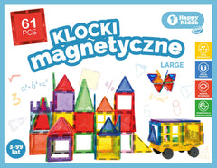 Klocki magnetyczne 61 elementów SP85382 AN01