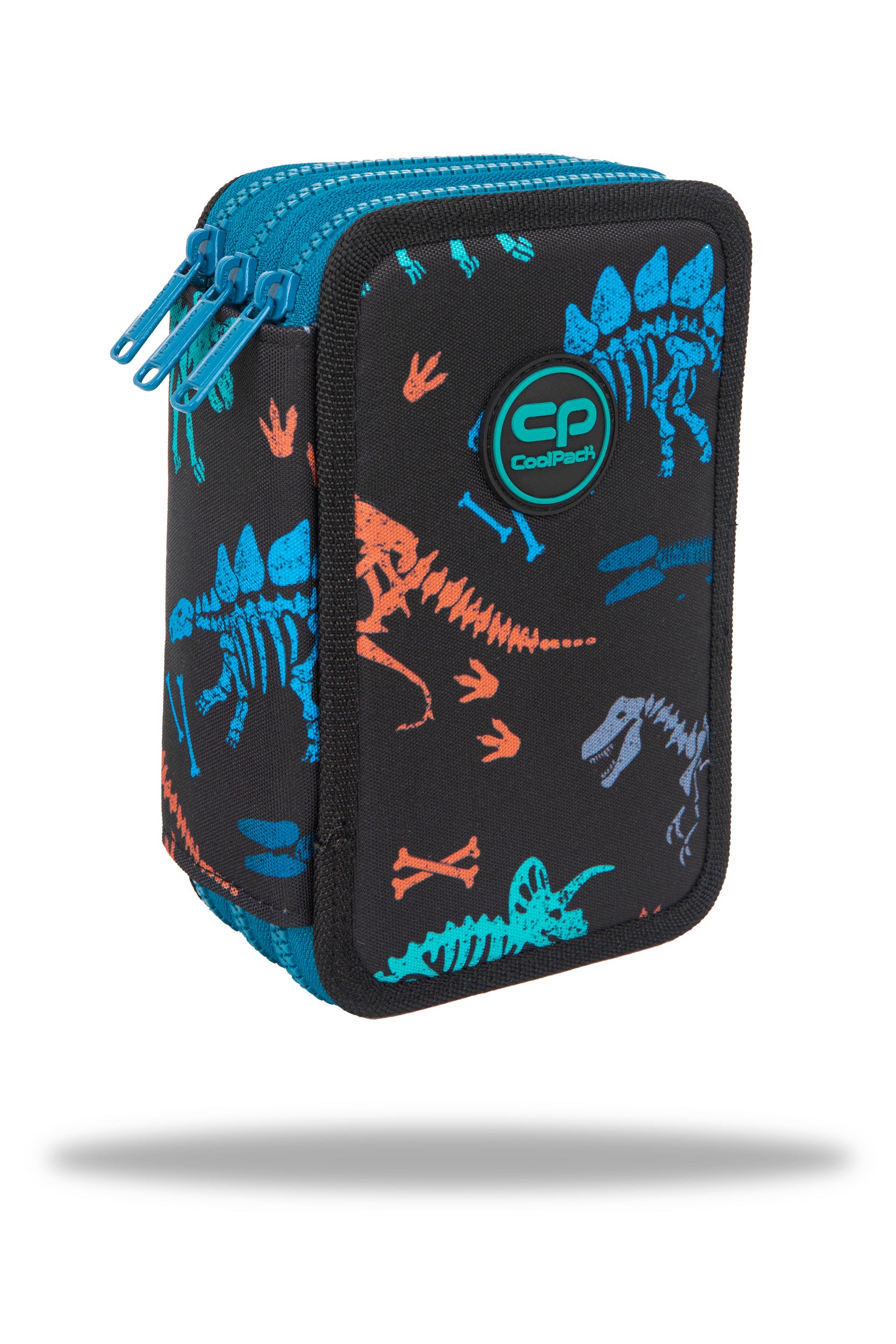 Piórnik 3-komorowy z wyposażeniem Coolpack Jumper 3 fossil