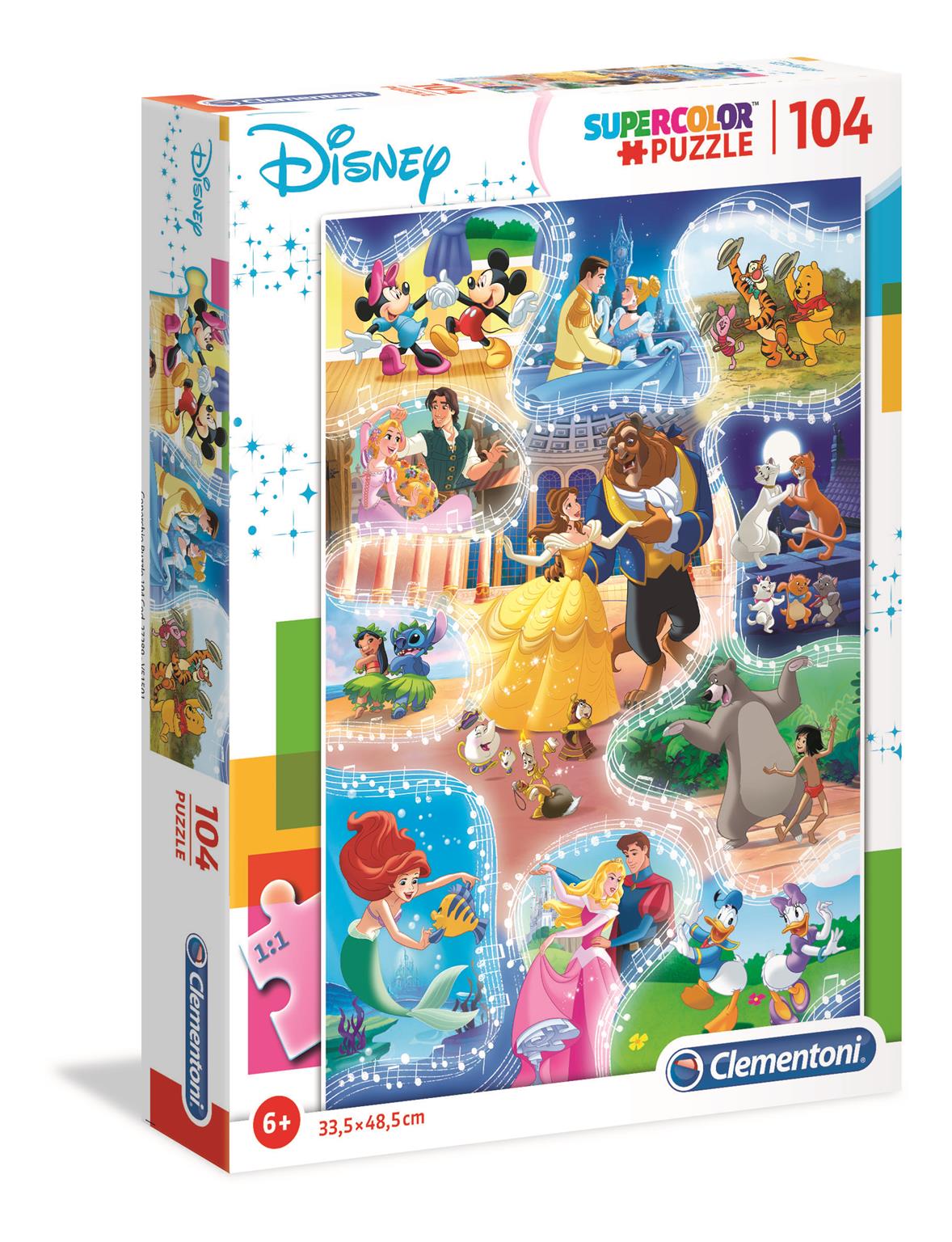 Puzzle 104 super kolor Czas na taniec 27289