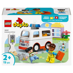 LEGO Duplo Town Karetka z kierowcą 10447