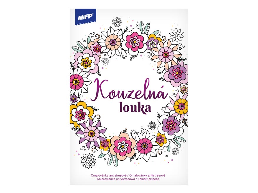 Kolorowanka antystresowa A5 Magiczna Łąka 5301104
