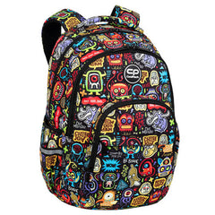 Plecak 2-komorowy Coolpack basic plus scary stickers