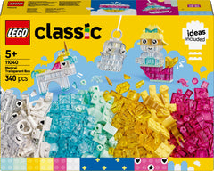 LEGO Classic Magiczny zestaw z przezroczystymi klockami 11040