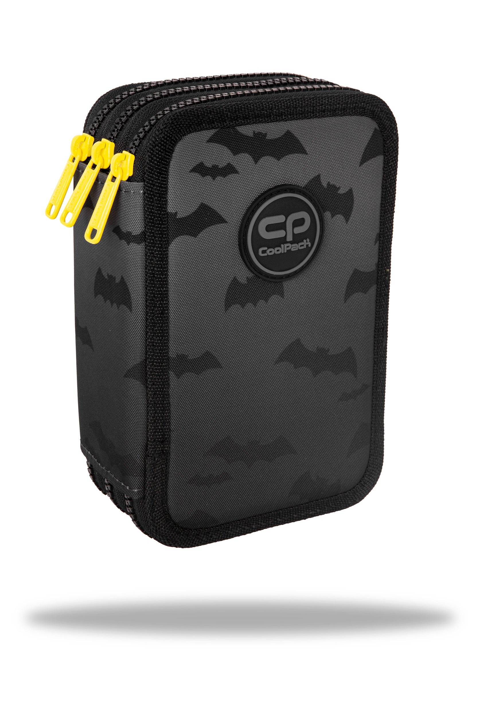 Piórnik 3-komorowy z wyposażeniem Coolpack Jumper 3 darker night