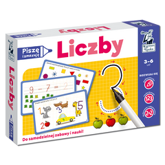 Liczby. Piszę i zmazuję. Kapitan Nauka wyd. 4
