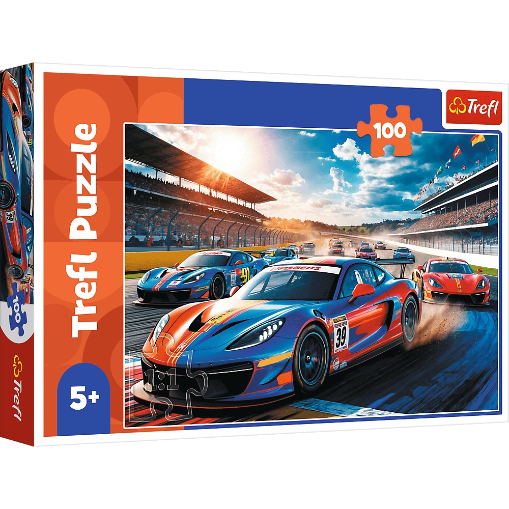 Puzzle 100 Szybka wyścigówka 17403