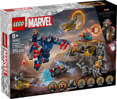 LEGO Super Heroes Avengers koniec gry Thor kontra Chitauri 76322