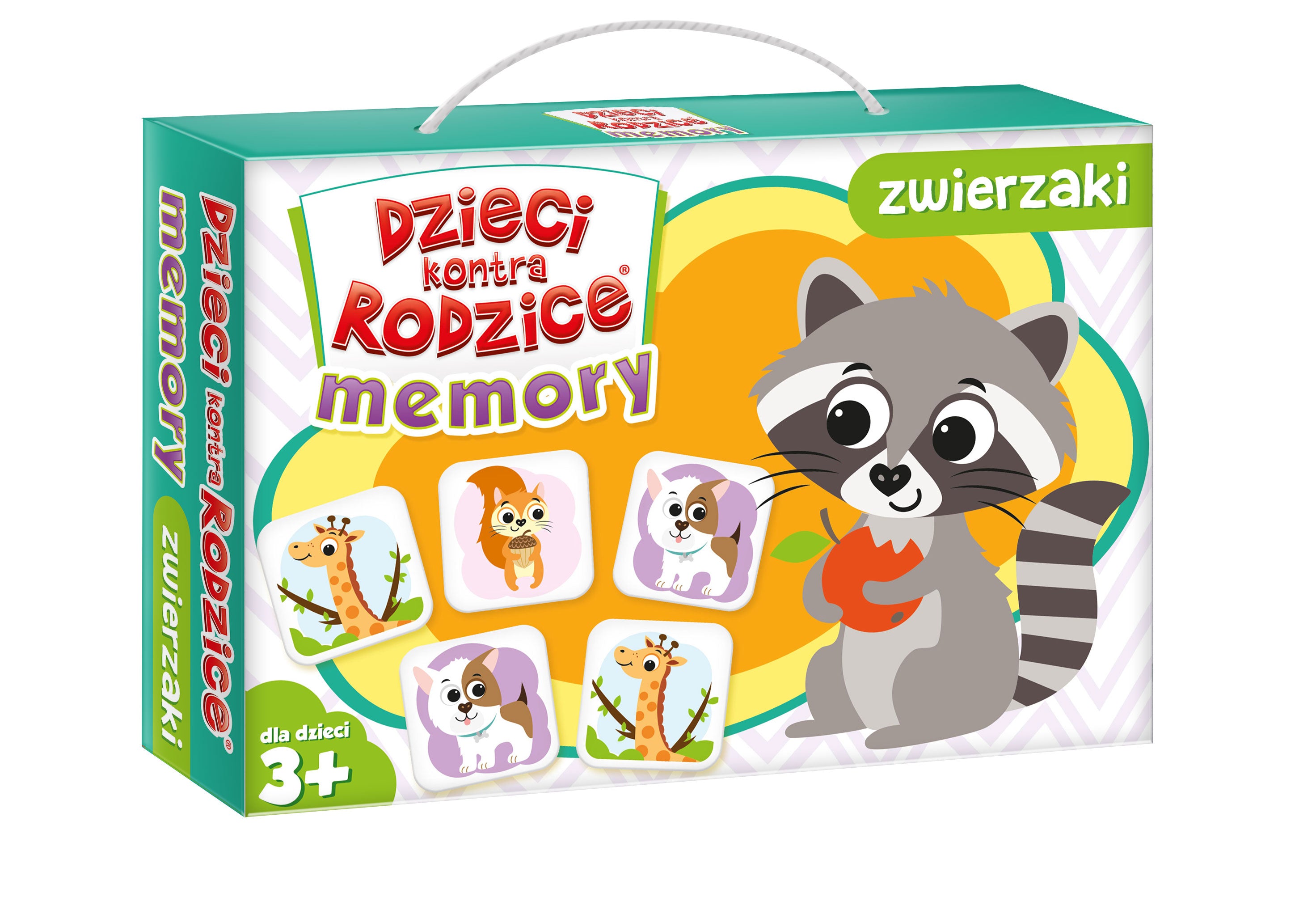 Gra Memory dzieci kontra rodzice zwierzaki