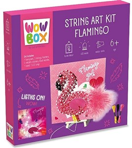 Zestaw sznurkowy String Art Flaming WOW536334