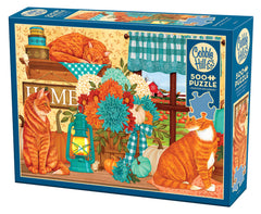 Puzzle 500 Pomarańczowe Koty 112693