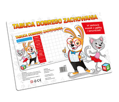 Tablica dobrego zachowania biała