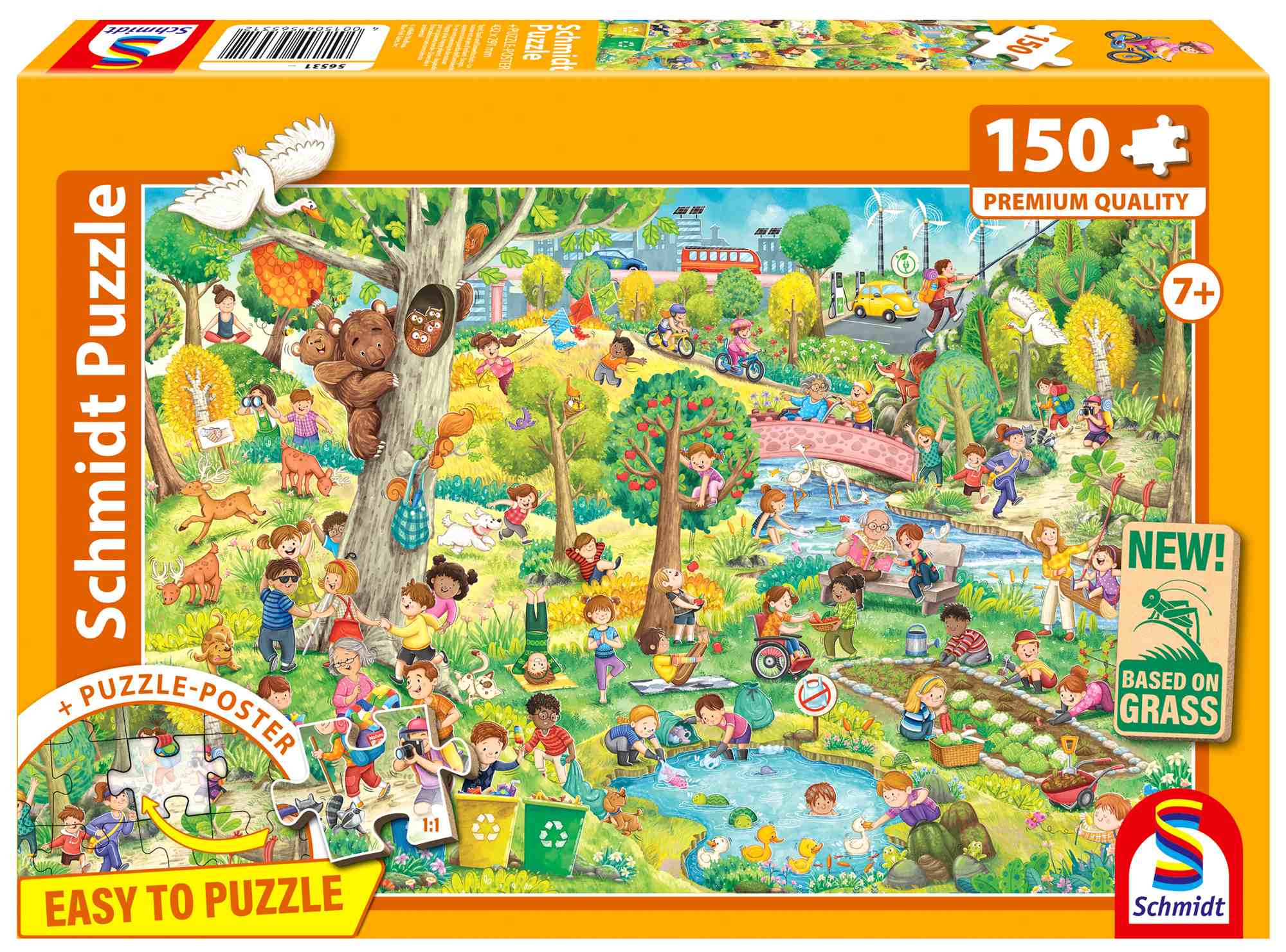 Puzzle 150 PQ Szczęśliwe dzieci Szczęśliwa planeta