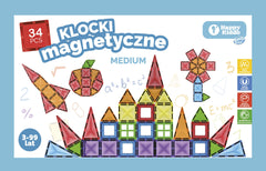 Klocki magnetyczne 34 elementy SP85384 AN01
