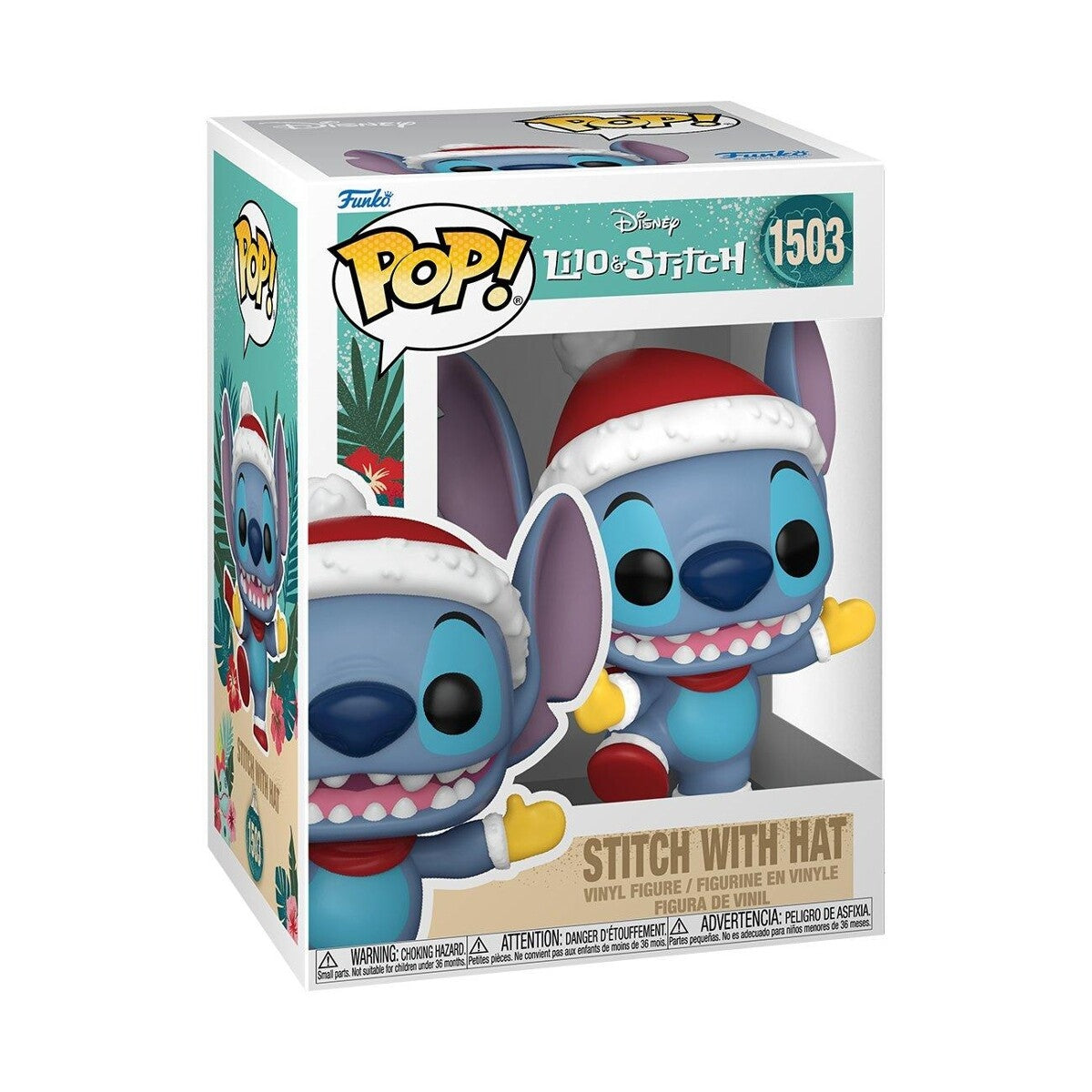 Figurka Disney Lilo and Stitch with Hat Funko Pop