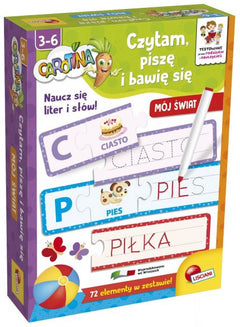 Czytam, piszę i bawię się Mój świat Carotina 304-PL86924