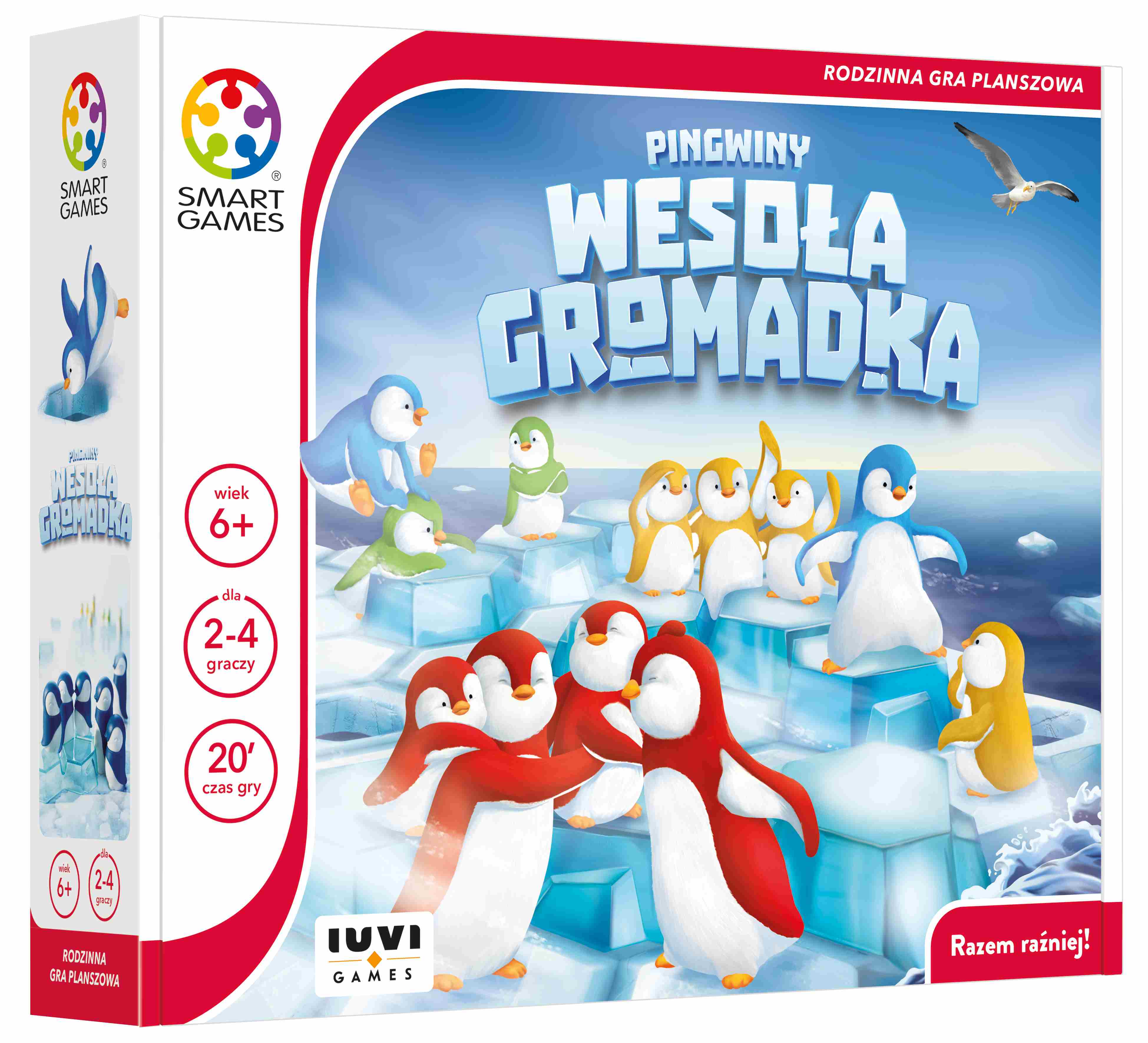 Gra Smart Games Pingwiny Wesoła Gromadka IUVI Games