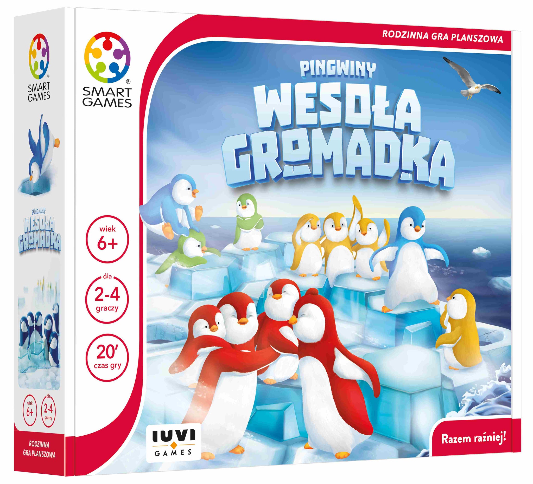 Gra Smart Games Pingwiny Wesoła Gromadka IUVI Games