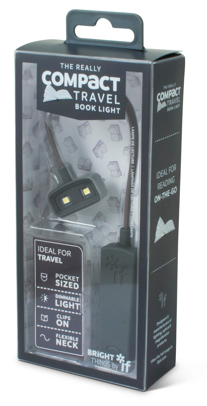 Compact Book Light - lampka do książki - szara