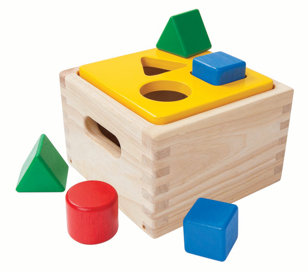 Skrzynia z figurami geometrycznymi plan toys