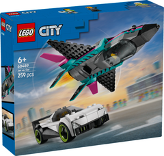 LEGO City Odrzutowiec kontra samochód 60489
