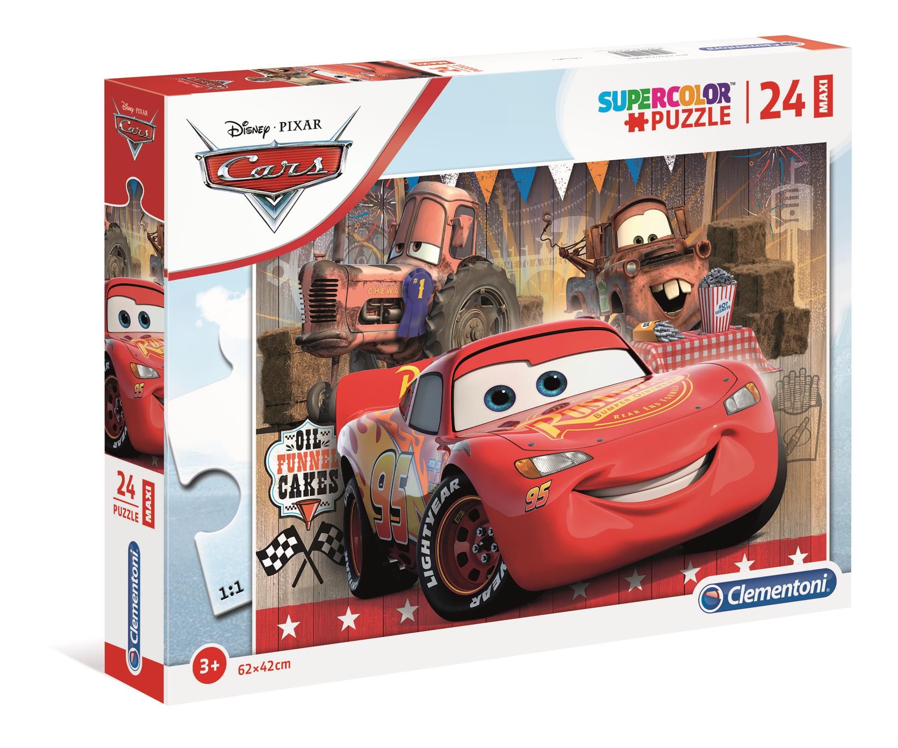 Puzzle 24 maxi super kolor Cars 24203