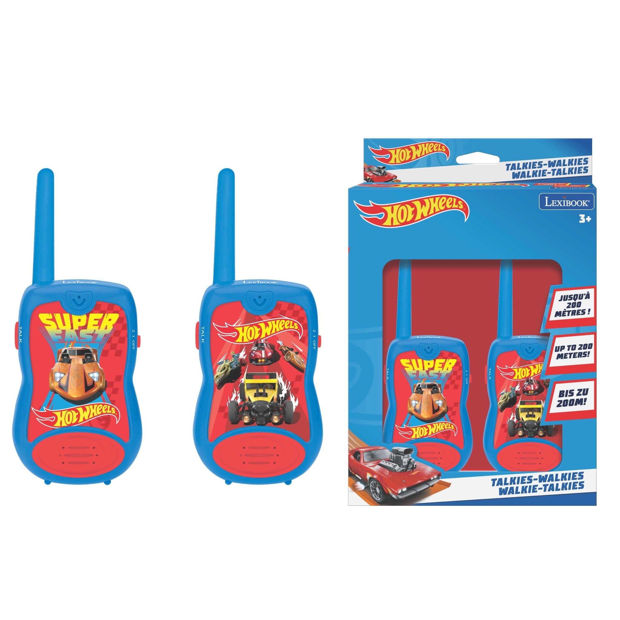 Krótkofalówki Hot Wheels Lexibook TW12HW
