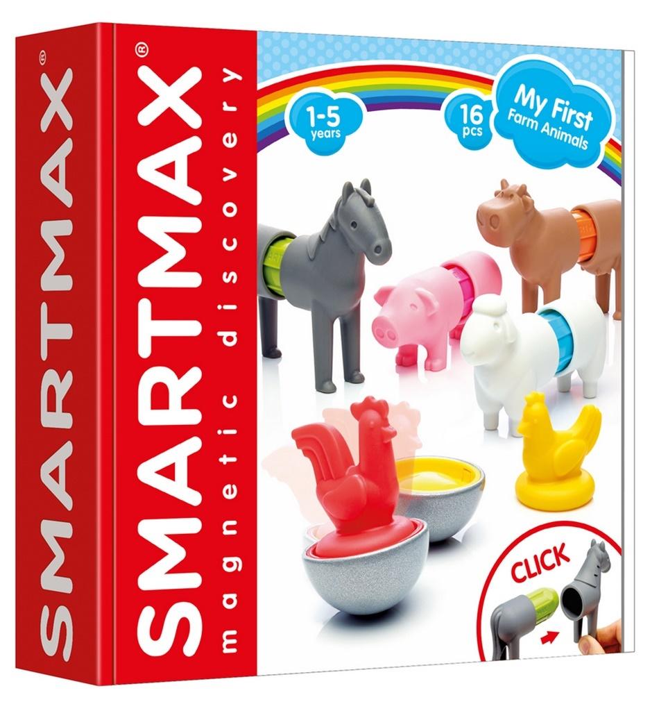 Klocki magnetyczne Smart Max My First Farm Animals IUVI Games