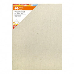 Podobrazie bawełniane naturalne 30x40 impregnowane MDF Happy Color